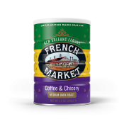 French Market Coffee & Chicory Creole Roast 12 oz Limited Edition Mardi Gras Can French Market Coffee & Chicory Creole Roast 12 oz Limited Edition Mardi Gras Can